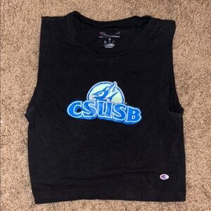 Champion Black Sleeveless Women's Top